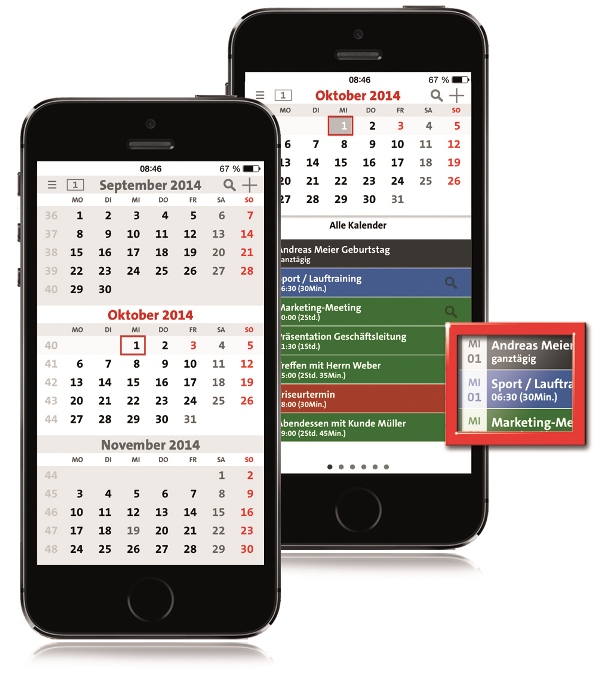 Terminic Der erste mobile 3-Monatskalender: terminic bringt 3-Monatskalender-App ...